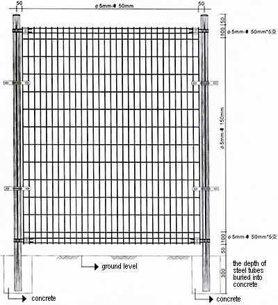 Wire Mesh Fence